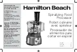 Hamilton Beach 70735 Manual preview