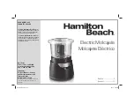 Hamilton Beach 72860-MX Manual preview