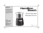 Preview for 1 page of Hamilton Beach 72860-MX Manual