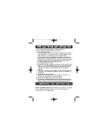 Предварительный просмотр 5 страницы Hamilton Beach 74275 - Electric Carving Knife Set User Manual