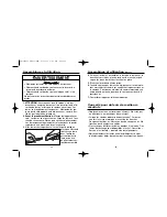 Preview for 8 page of Hamilton Beach 74374 Use & Care Manual