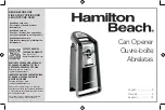Hamilton Beach 76607 Use And Care Manual preview