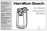 Hamilton Beach 76778W Manual preview