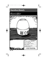 Предварительный просмотр 1 страницы Hamilton Beach 840117800 Use & Care Manual