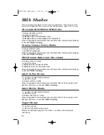 Preview for 12 page of Hamilton Beach 840141900 User Manual And Recipes