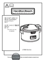 Hamilton Beach 90-CUP Operation Manual preview