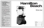 Preview for 1 page of Hamilton Beach 950 Manual