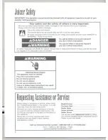 Preview for 2 page of Hamilton Beach 96700 - Commercial Electric Juicer Operation Manual