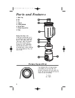 Предварительный просмотр 6 страницы Hamilton Beach All-Metal Blender User Manual