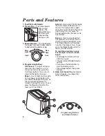 Preview for 6 page of Hamilton Beach All-Metal Toaster User Manual