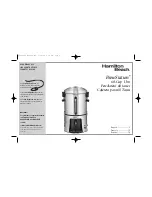 Hamilton Beach BrewStation 40560 Use & Care Manual preview