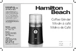 Hamilton Beach CM09 Manual preview