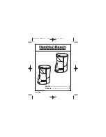 Preview for 1 page of Hamilton Beach Commercial coffeemaker User Manual