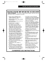 Предварительный просмотр 21 страницы Hamilton Beach CPM500 Operation Manual