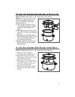 Preview for 5 page of Hamilton Beach Double Dish User Manual