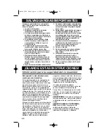 Preview for 60 page of Hamilton Beach Eclectrics 63220 User Manual