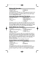 Предварительный просмотр 6 страницы Hamilton Beach Electric Griddle Owner'S Manual
