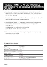 Preview for 2 page of Hamilton Beach EM145AAK-P Owner'S Manual