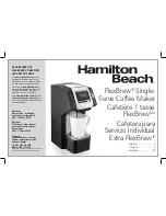 Hamilton Beach FlexBrew Use & Care Manual preview