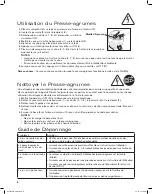 Preview for 8 page of Hamilton Beach GJ36 Operation Manual