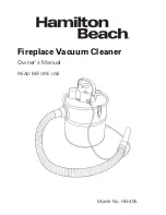 Preview for 1 page of Hamilton Beach HB-405 Owner'S Manual