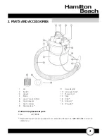 Preview for 5 page of Hamilton Beach HB-405 Owner'S Manual