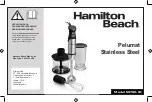 Предварительный просмотр 43 страницы Hamilton Beach HB10 Operation Manual