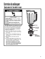 Preview for 17 page of Hamilton Beach HBB908 - Bar Blender, 44 oz. Poly Top Operation Manual