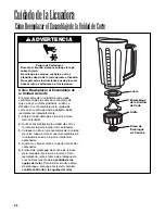 Preview for 26 page of Hamilton Beach HBB908 - Bar Blender, 44 oz. Poly Top Operation Manual