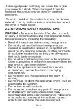 Preview for 10 page of Hamilton Beach HBFDR3206 Instruction Manual