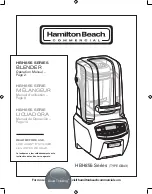 Предварительный просмотр 1 страницы Hamilton Beach HBH855 Series Operation Manual