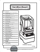 Предварительный просмотр 1 страницы Hamilton Beach HBH950 Series Operation Manual