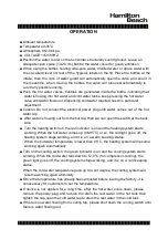 Preview for 4 page of Hamilton Beach HBWC112-SSBL Instruction Manual