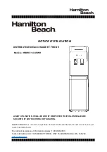 Предварительный просмотр 10 страницы Hamilton Beach HBWC114-SSWH Instruction Manual