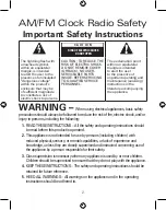 Preview for 2 page of Hamilton Beach HCR330 Operation Manual