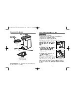 Предварительный просмотр 3 страницы Hamilton Beach HDC200B - 1cup Brewer w/50 Included Coffee... User Manual