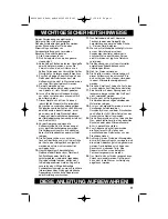 Preview for 11 page of Hamilton Beach HDC700B-CE Use & Care Manual