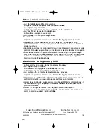 Preview for 28 page of Hamilton Beach HealthSmart 840092400 Operating Instructions Manual