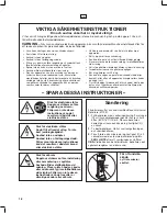 Preview for 18 page of Hamilton Beach HMD200P-CE Operation Manual