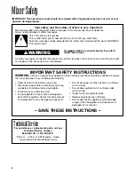 Preview for 2 page of Hamilton Beach HMD300 Operation Manual