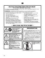 Preview for 30 page of Hamilton Beach HMD400 Operation Manual