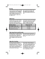 Preview for 8 page of Hamilton Beach Horno Asador Manual