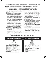 Preview for 12 page of Hamilton Beach HVC254 Operation Manual