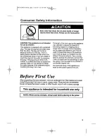 Preview for 3 page of Hamilton Beach Juice Fountain 67700 Use & Care Manual