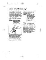 Preview for 10 page of Hamilton Beach Juice Fountain 67700 Use & Care Manual