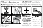 Предварительный просмотр 63 страницы Hamilton Beach MultiBlend B66 Operation Manual