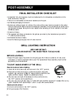 Предварительный просмотр 24 страницы Hamilton Beach OG01 Assembly And Operation Manual