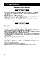 Предварительный просмотр 26 страницы Hamilton Beach OG01 Assembly And Operation Manual