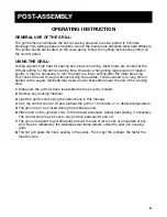 Предварительный просмотр 27 страницы Hamilton Beach OG01 Assembly And Operation Manual