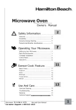 Preview for 2 page of Hamilton Beach P11043ALH-WTB Owner'S Manual